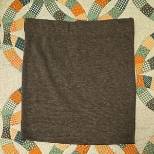 Nollie Medium Gray Mini Skirt Medium